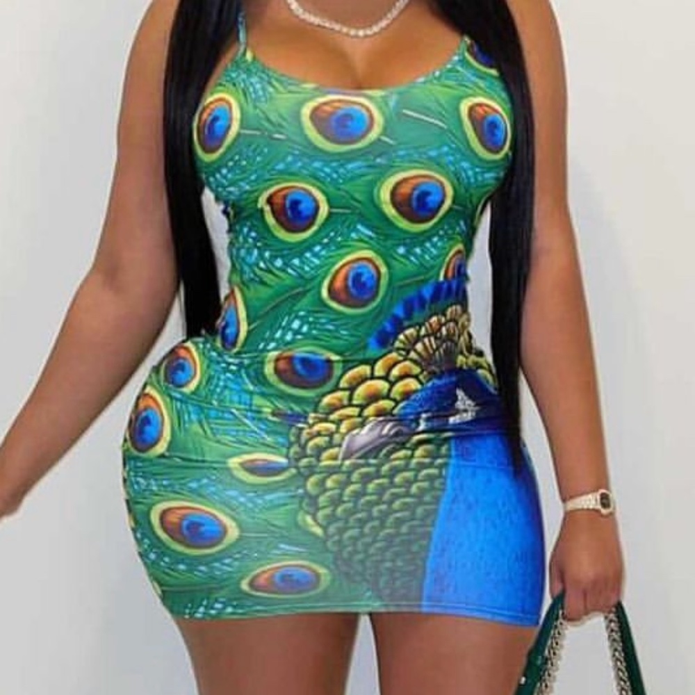 Peacock Dress